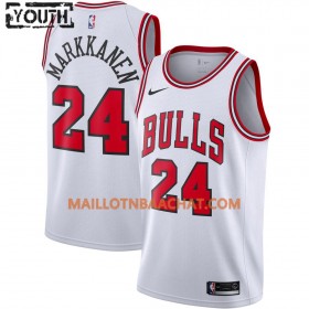 Maillot NBA Chicago Bulls Lauri Markkanen 24 Nike 2019-20 Association Edition Swingman - Enfant